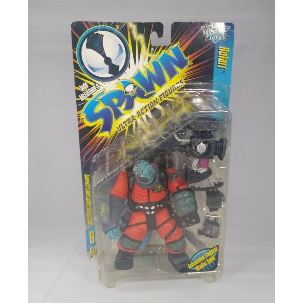 Spawn series 8 Rotarr Todd McFarlane's  Ultra  Action Figures Mint on Card